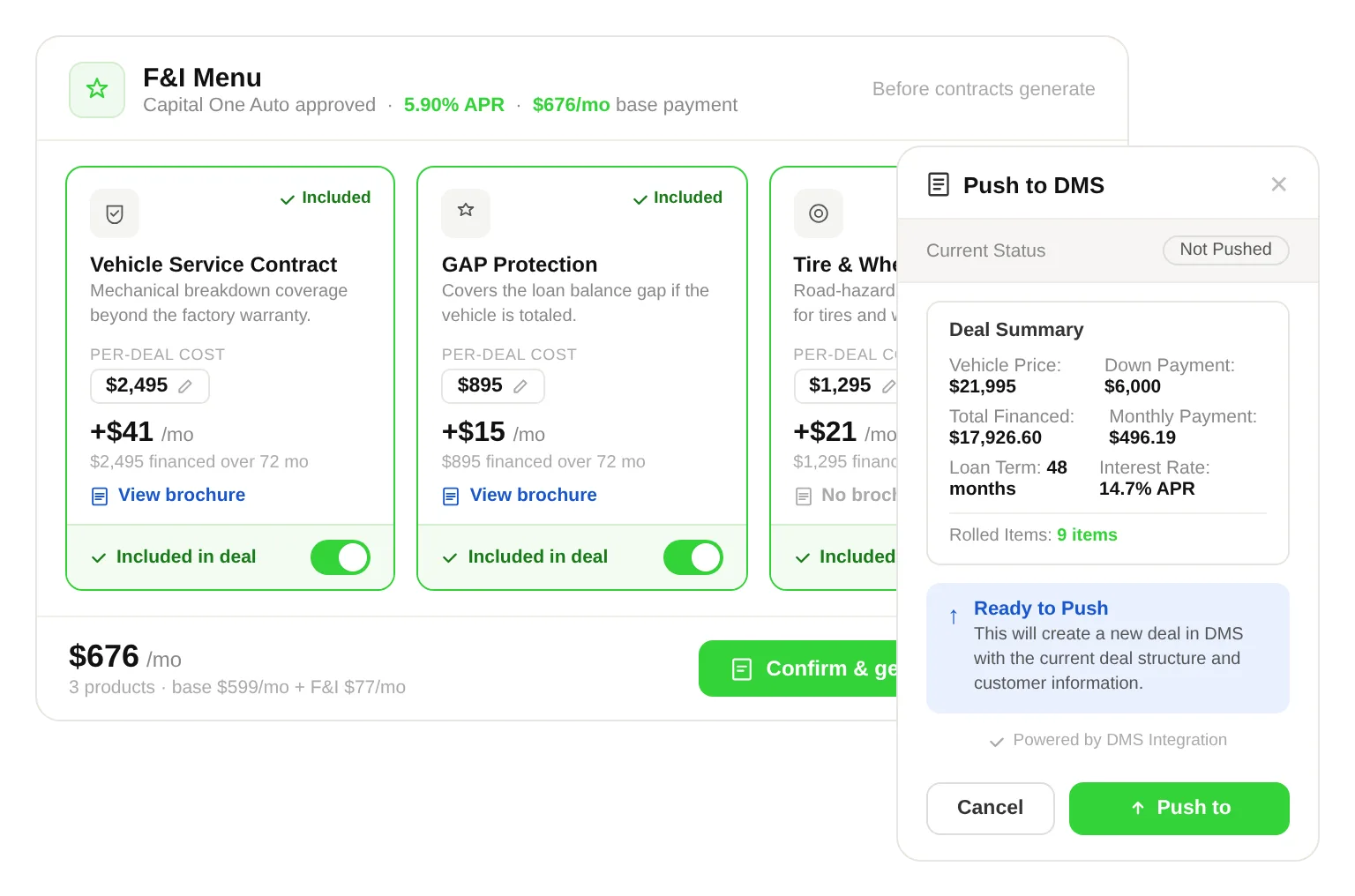 Structure Deals Faster & Present Payments Clearly