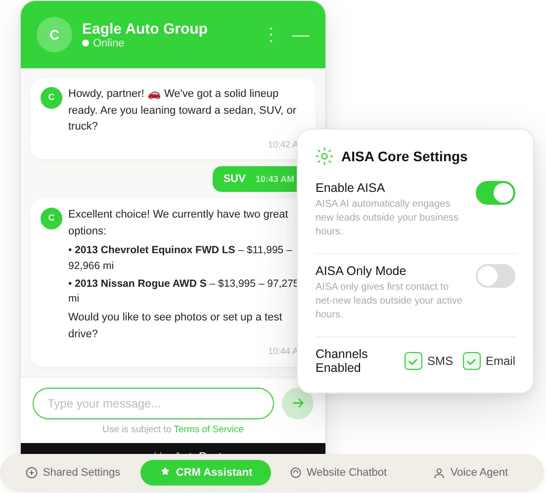 AutoRaptor up sheets export interface