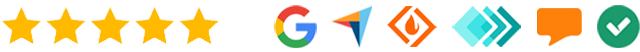 Review platforms including Google, Capterra, SourceForge, GetApp, Software Advice, and Trustindex