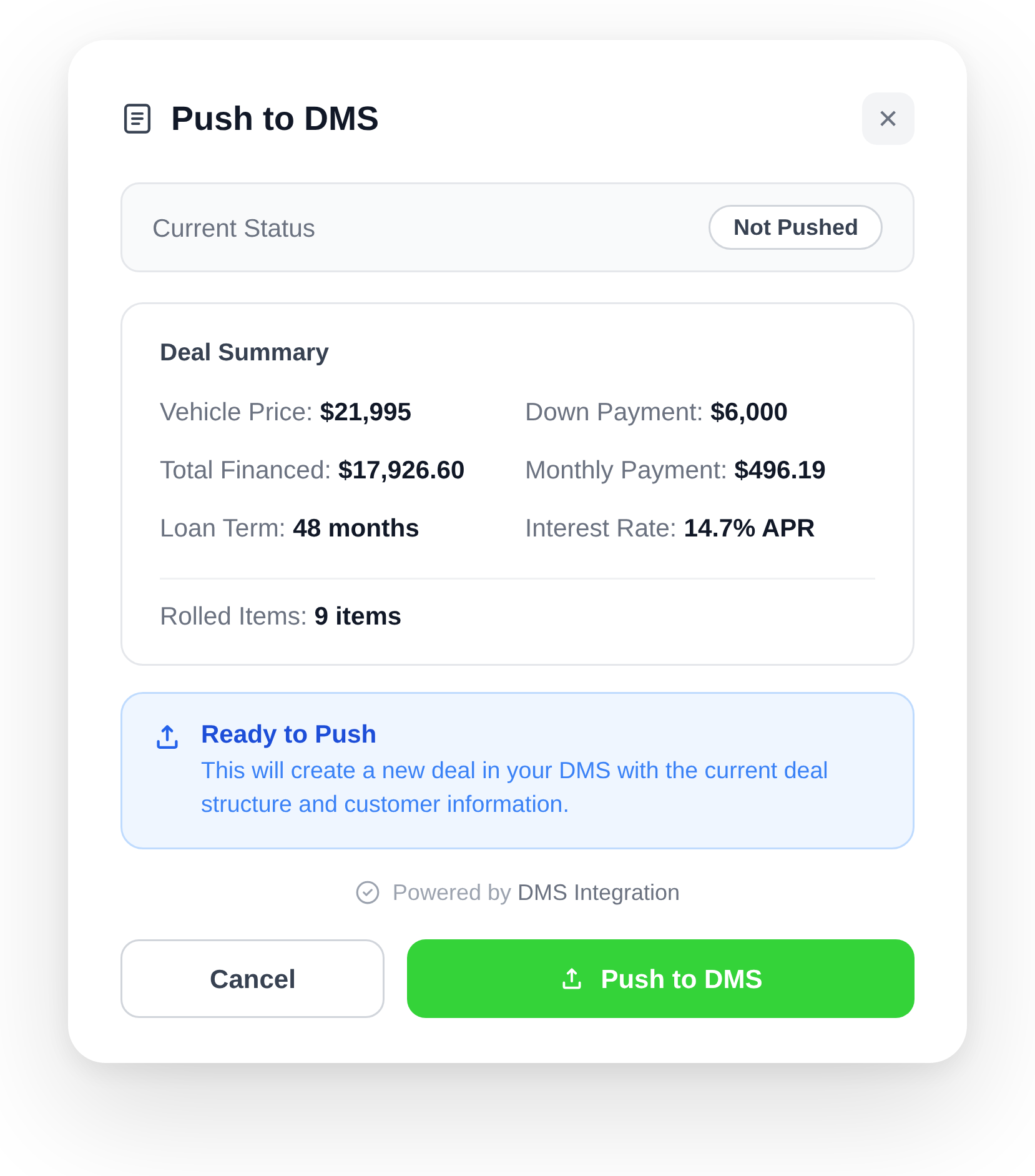 Every deal structured without leaving the CRM.